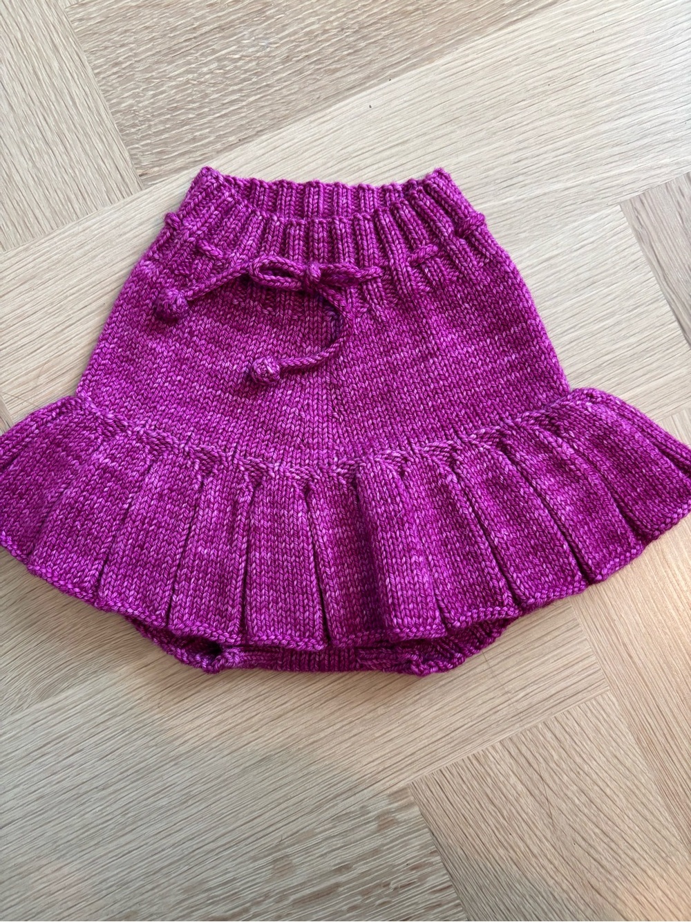 Misha & Puff Fuchsia Skating Pond Skirt